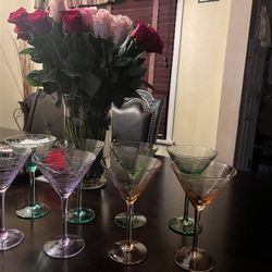 Martini glasses 