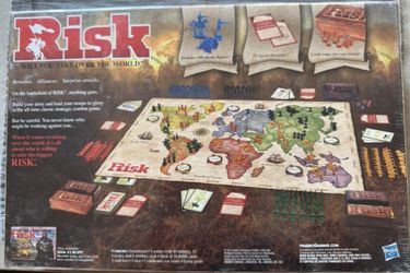 Risk The Game of Strategic Conquest Board Game Hasbro. New Factory Sealed