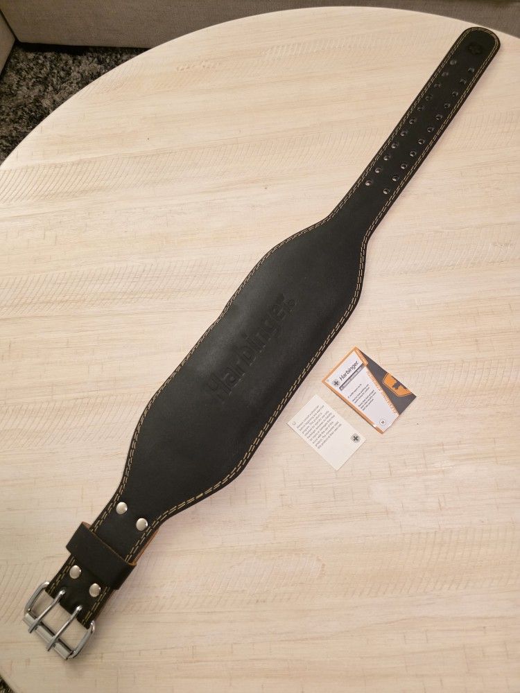 Harbinger Gym Weightlifting Belt Size Medium 29"-33" Waist Brand New
