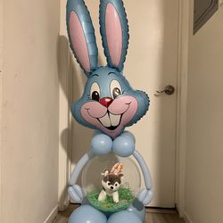 Easter Bunny Balloon Basket!