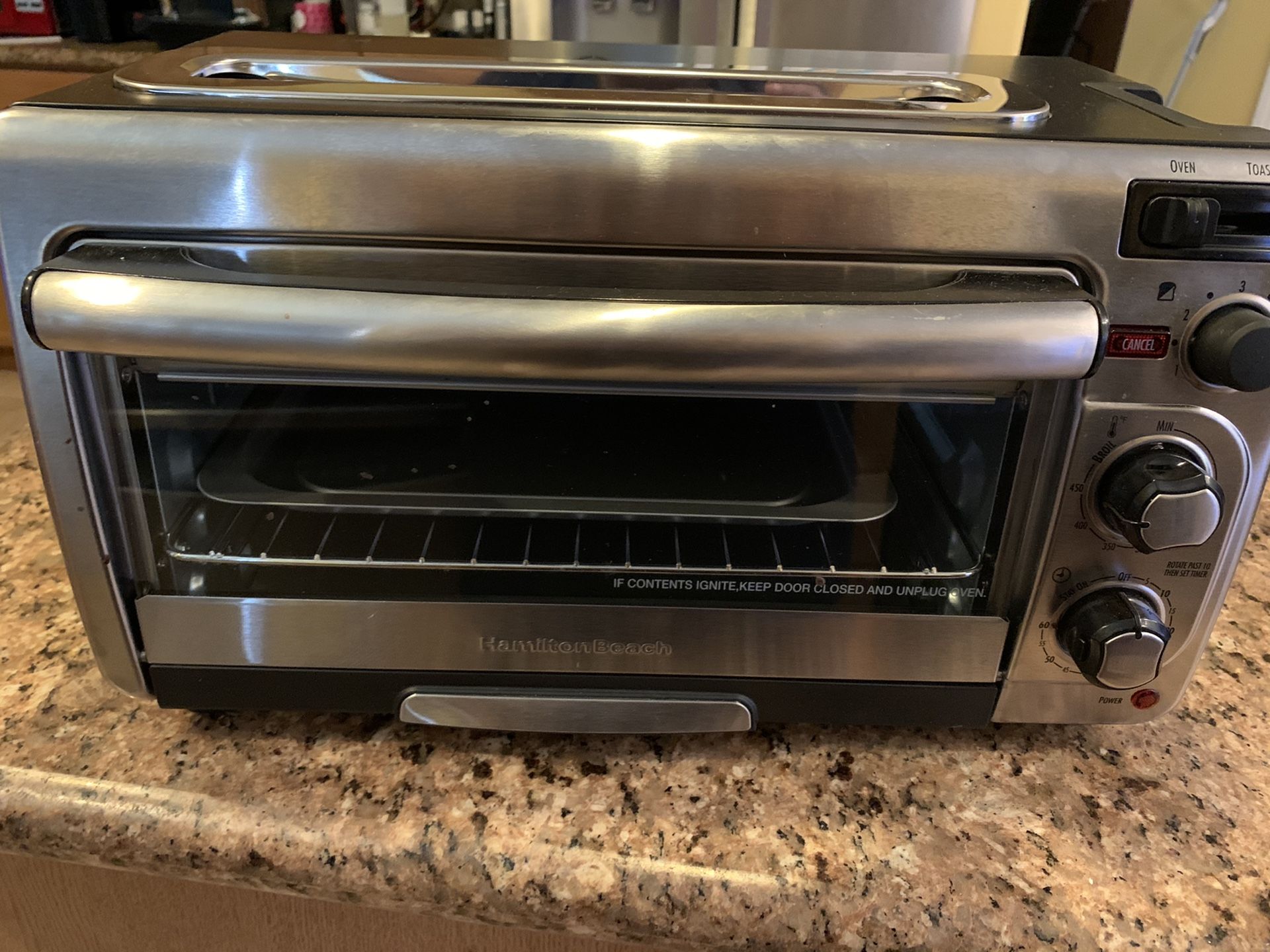 Hamilton Beach 2in1 Toaster & Oven Combo for Sale in Las Vegas, NV OfferUp