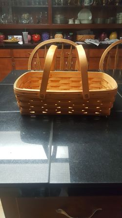 Longaberger basket w/liner