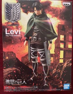 ATTACK ON TITAN - LEVI ACKERMAN Anime Figure 17960 Banpresto NEW JAPANESE IMPORT
