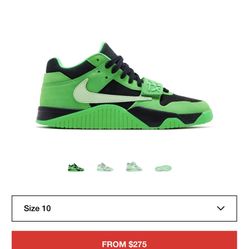 Travis Scott green Spark 