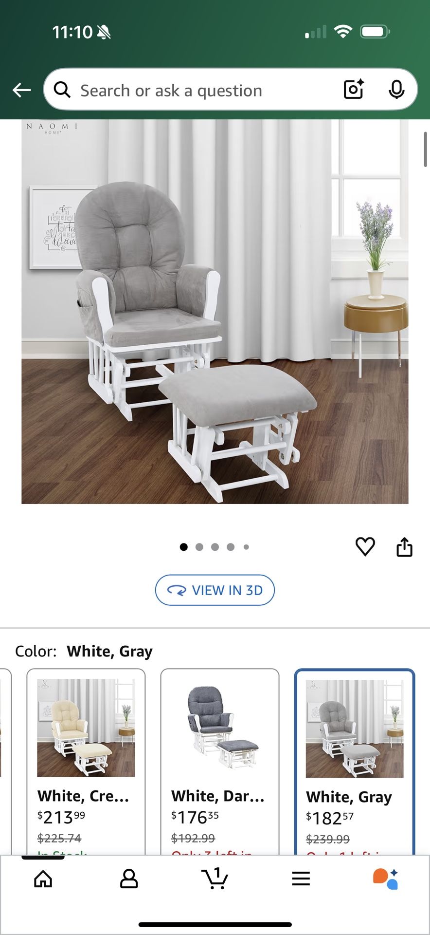 Nursery Rocking Chair 