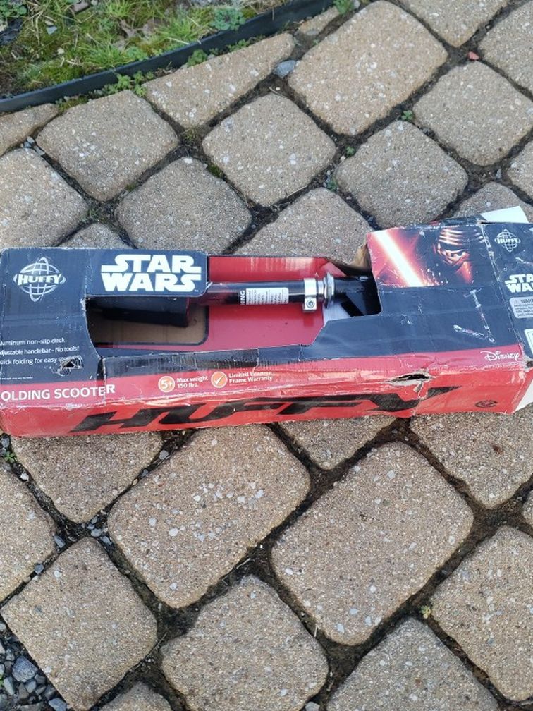 Huffy Star wars scooter