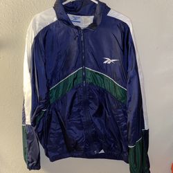 Vintage 90’s Reebok Nylon Windbreaker Jacket