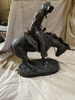 ‘Norther’- Fredrick Remington Bronze Statue