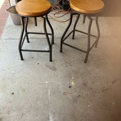 2 Small Stools  Good Conditions.   
