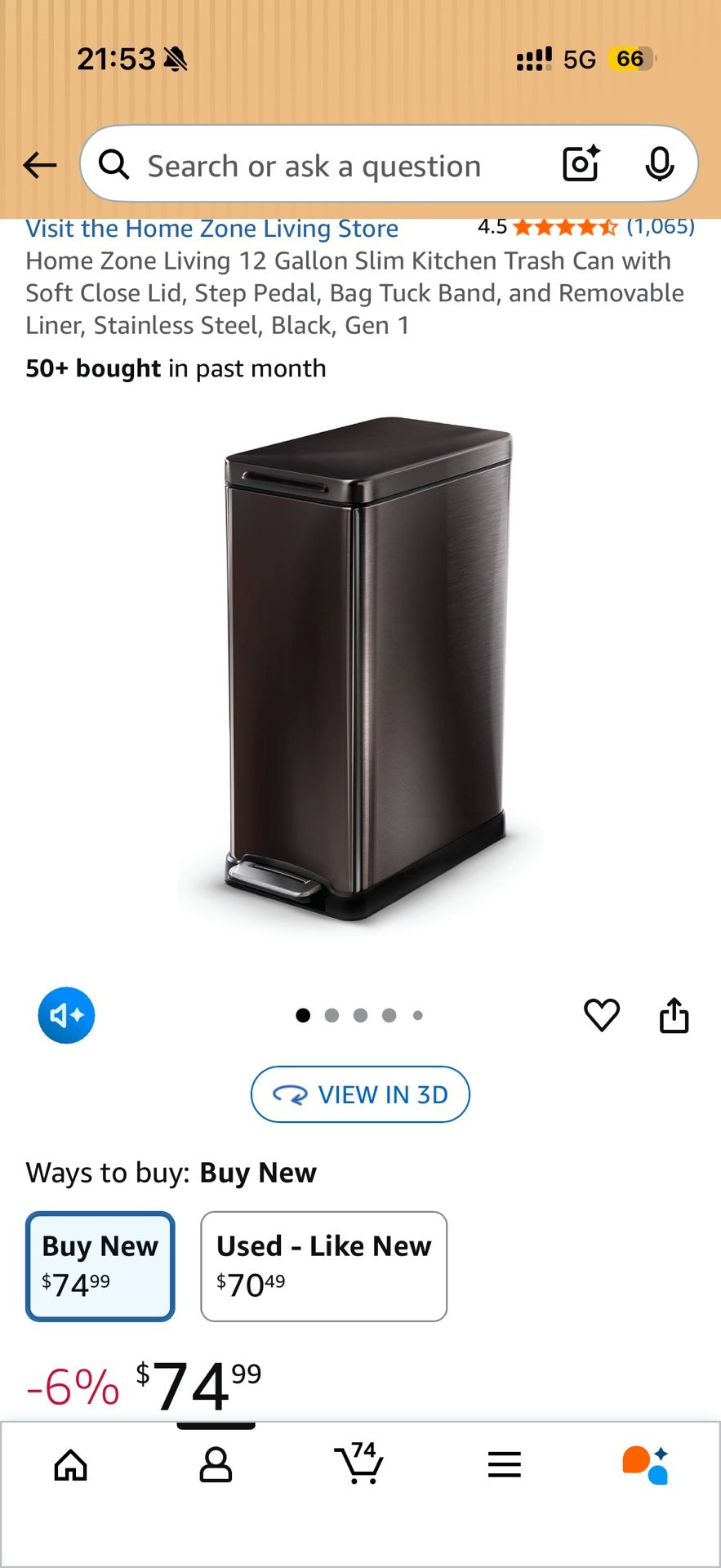 Kitchen Trash Can