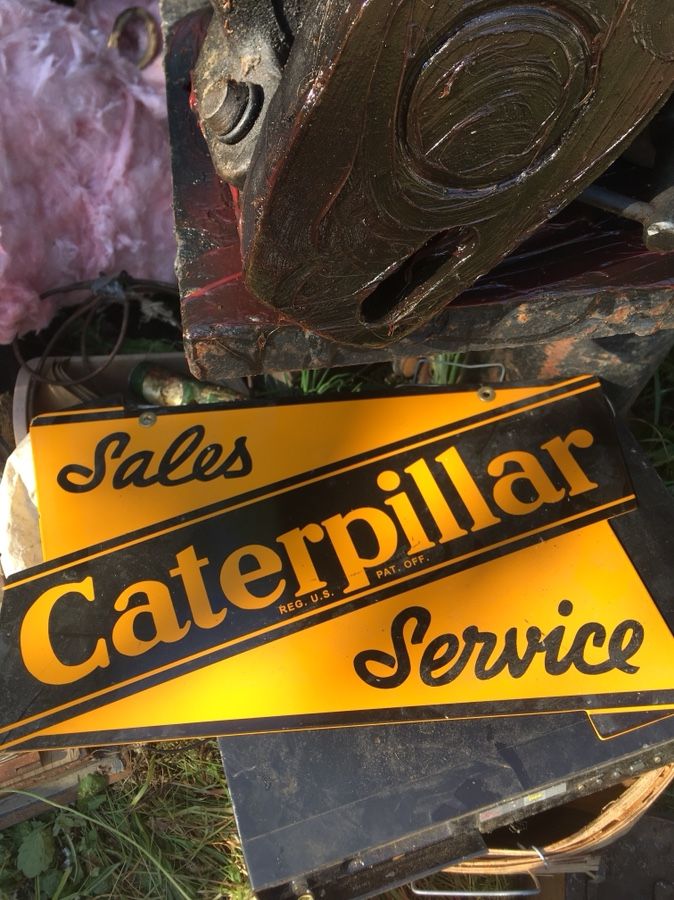 Caterpillar sign