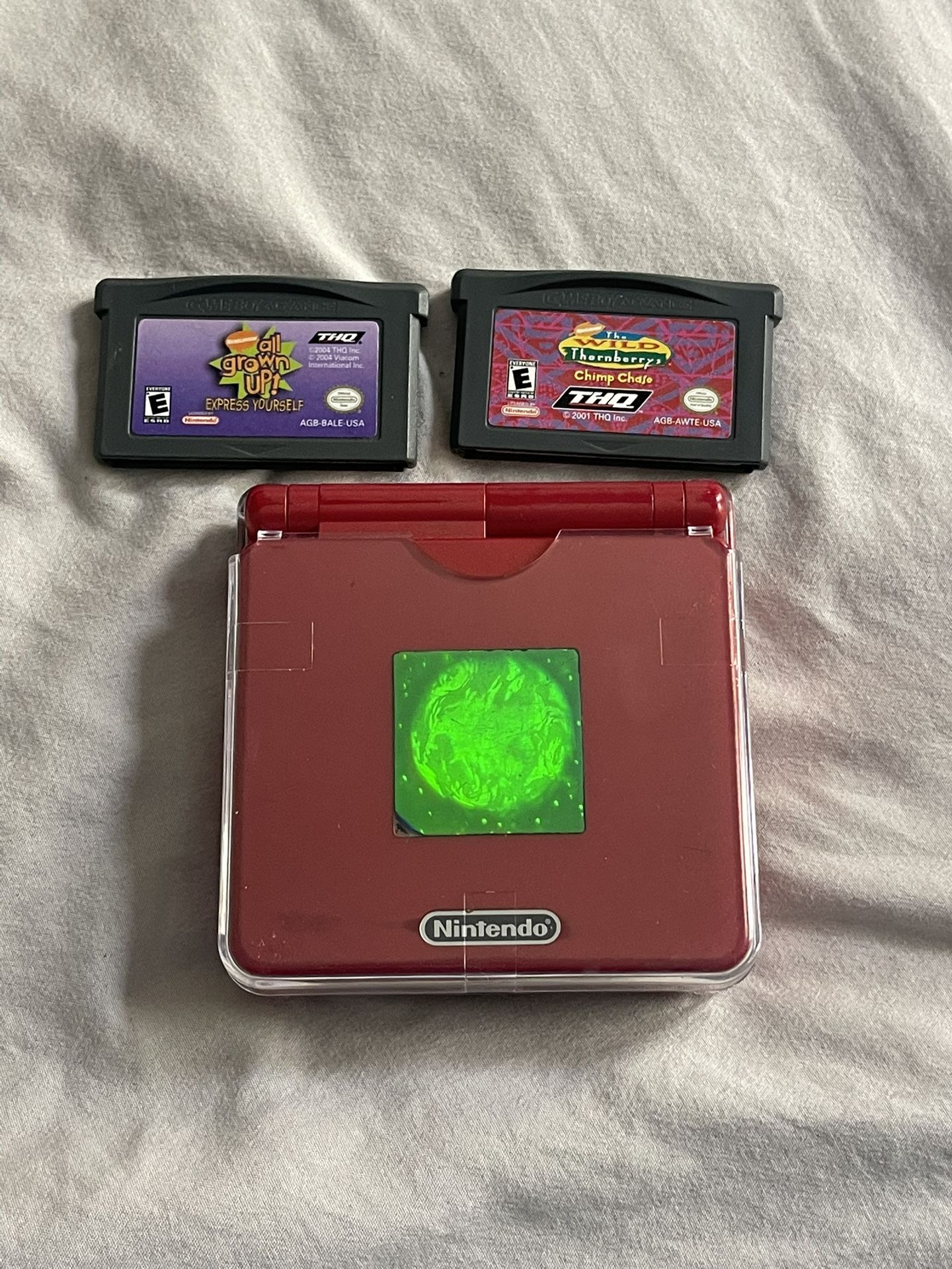 Gameboy with games