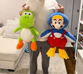 Official Nintendo Super Mario Plush Lot – Yoshi & Penguin Mario – Licensed – Good Stuff
