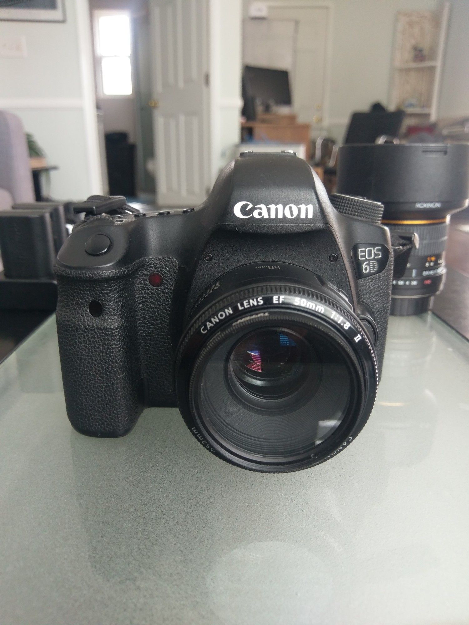 Canon 6d With 2 Lenses and 3 Batteries