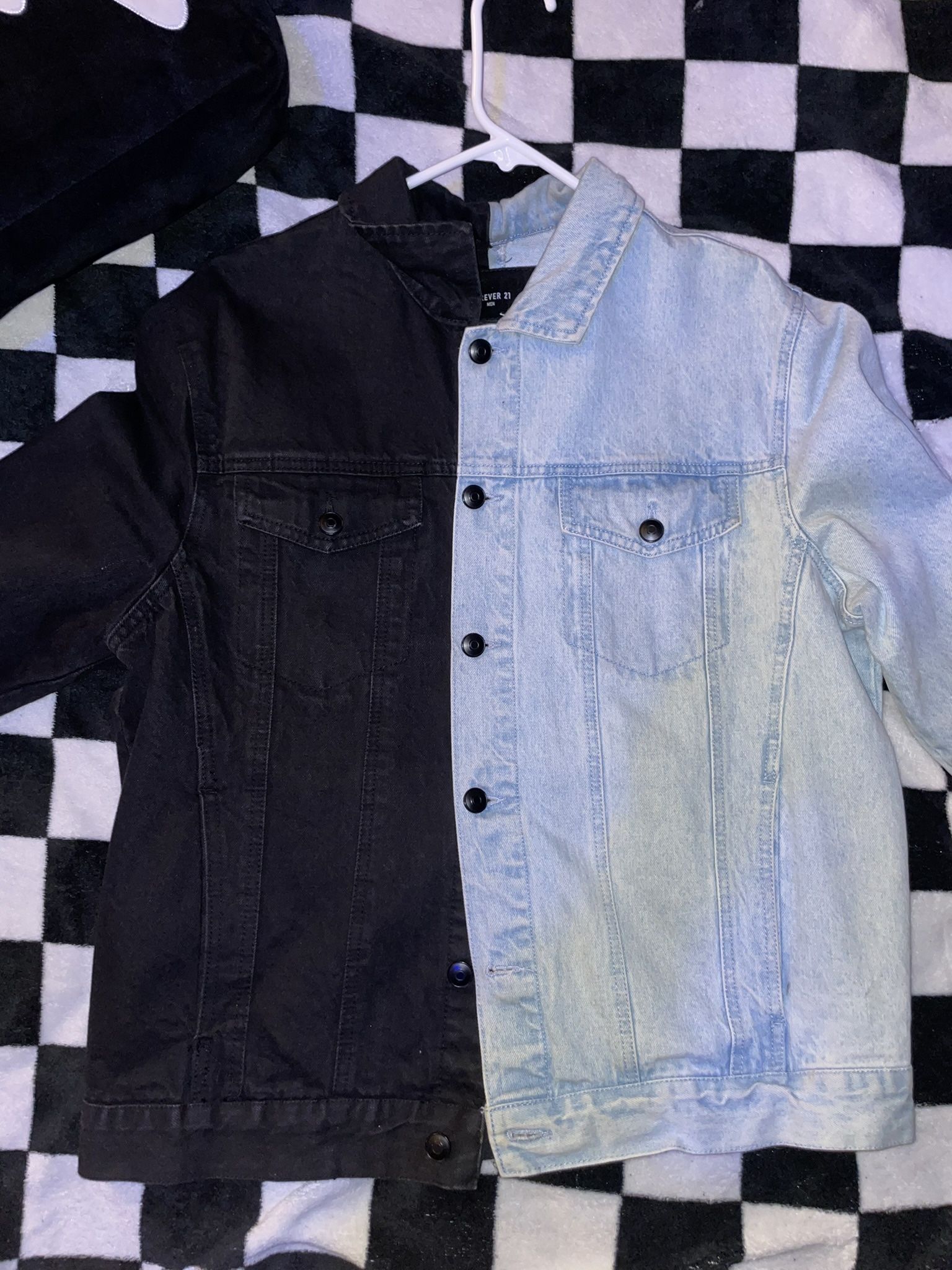 Black An Denim Jacket