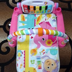 Baby girl gym playmat 