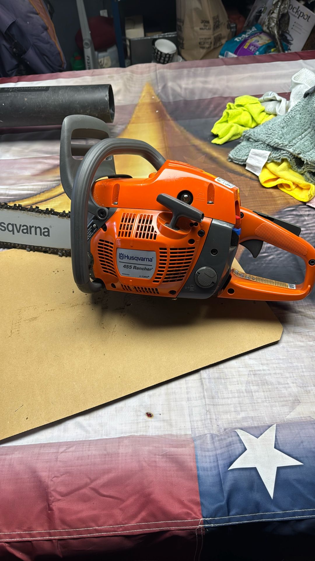 Husqvarna 455 rancher chainsaw 20 inch