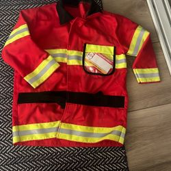 Fireman Jacket 4-5yo 