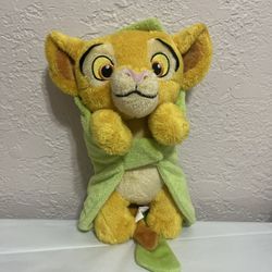 Disney The Lion King Simba With Leaf Blanket 