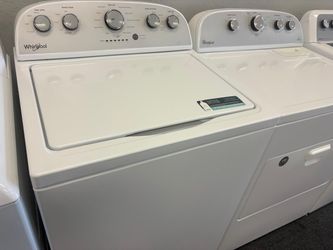 WHIRLPOOL TOP LOAD WASHER AND DRYER SET