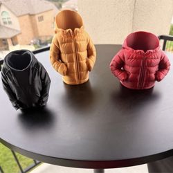 Novelty Hoodie Beverage Holder Set – Cute Jacket Drink Coozies