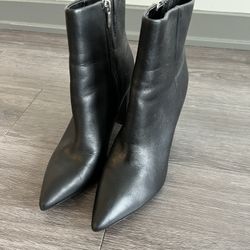 Marc Fischer Ankle Black Boots 7.5 