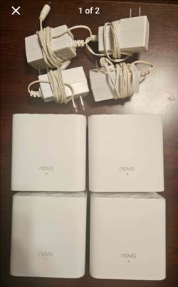 Tenda Whole Home Mesh WiFi System with 4 satellites