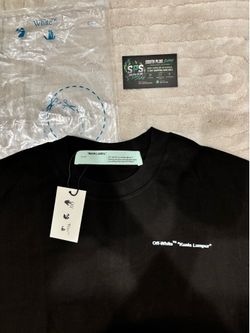 Off white tee shirt short sleeve size medium