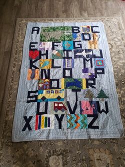 Kids Alphabet Blanket