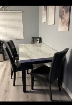 Marble table