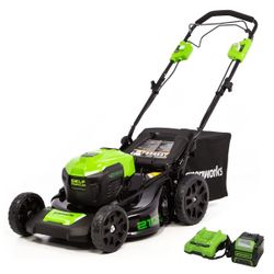 40V 21" Cordless Battery Self-Propelled Lawn Mower (se abla español)