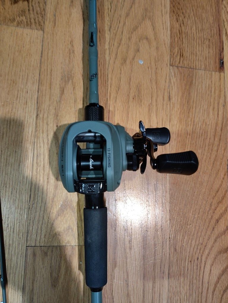 Baitcaster Reel And Broken Rod