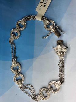 Link Bracelet - Silver 11.8 grams 7 inch