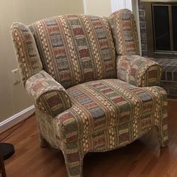 Extra Large Wingback Chair 