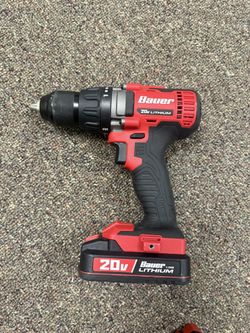 Bauer 20v 1/2” Drill/Driver