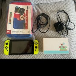 Nintendo Animal Crossing Switch v2 HAC-001(01) Bundle