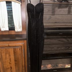 Windsor Long Black Dress 