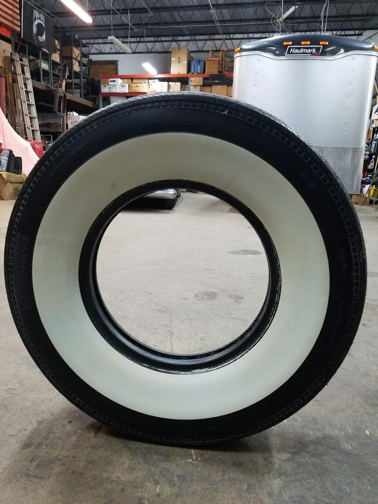 Sears Wide Whitewall Tire