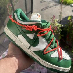 Dunk Low Off White 🌲 Green 8.5 Men’s OBO 