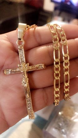 Cross and chain