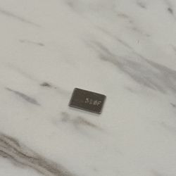 14K White Gold Bar 1g