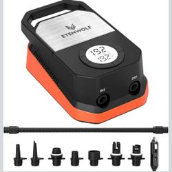 Paddle Board Pump 20 PSI Electric SUP Air Pump with Auto-Off Deflation