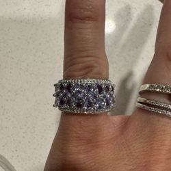 TANZANITE RING -- SIZE 6