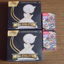 Pokemon Cards Mega Evolution 2 Elite Trainer Box [Mega Gardevoir] and 2 Booster Bundles