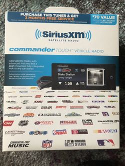 SiriusXM Commander Touch Vehicle Radio