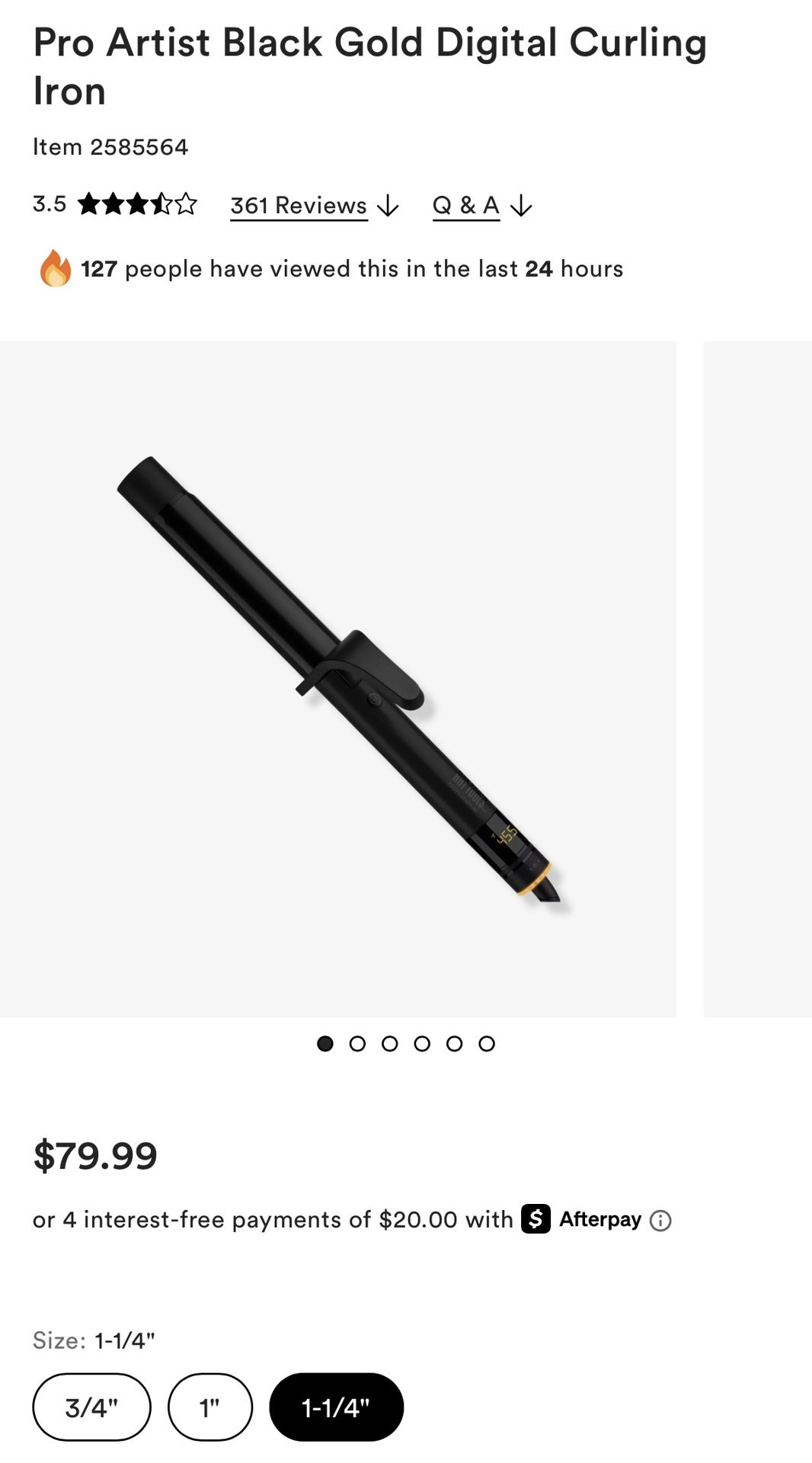 Hot Tools Pro Curling Iron