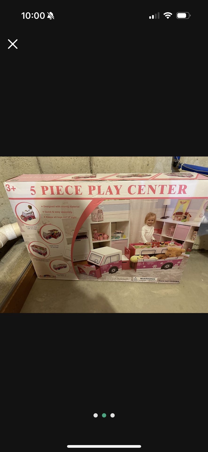 Brand New Fire Truck Storage Box