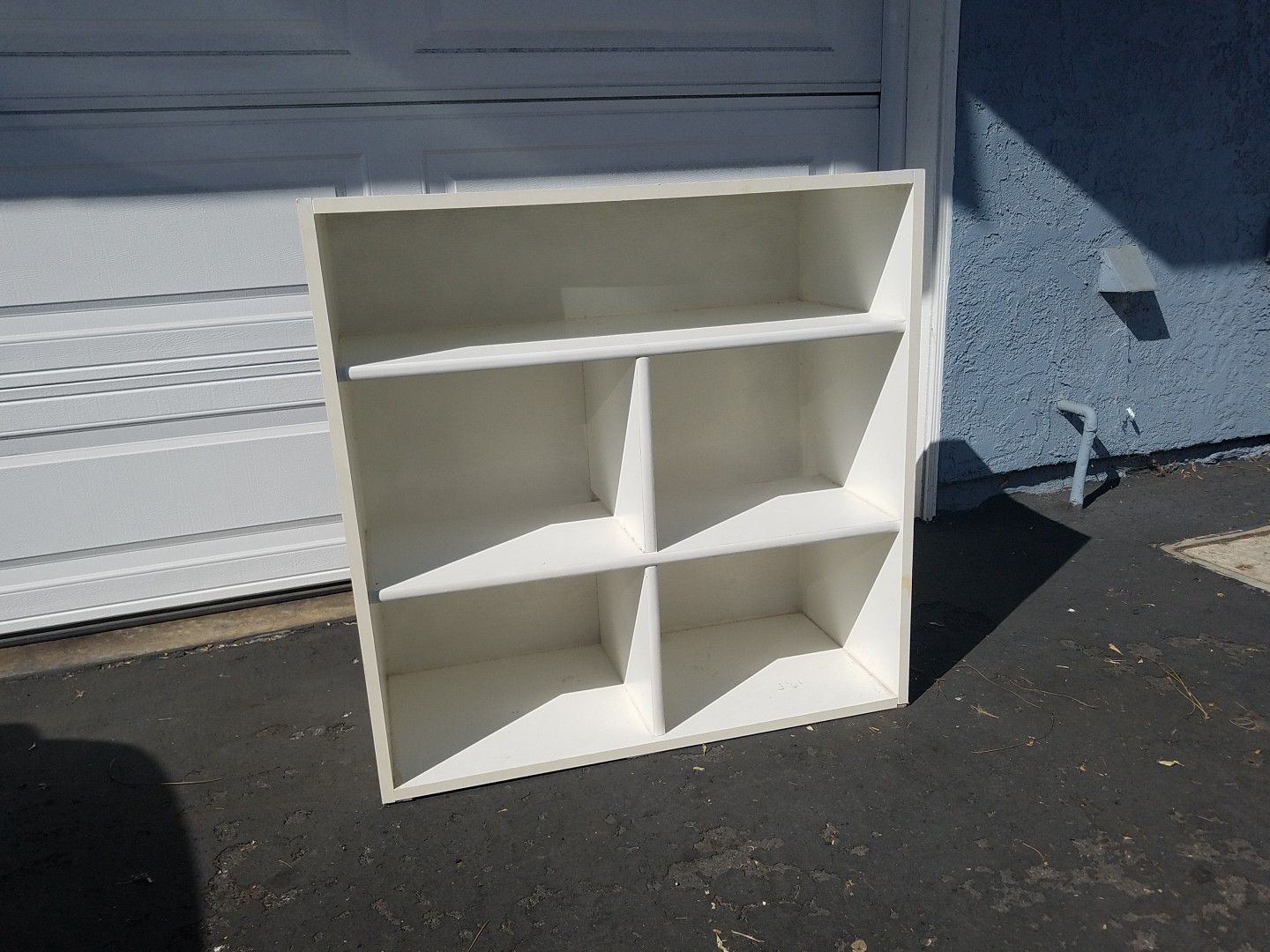 White Storage Shelf