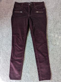 Express Women's Ankle Legging Mid Rise Stretch Corduroy Pant 8L