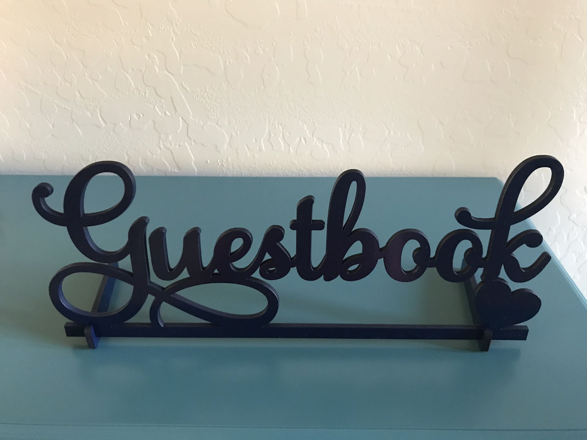 Wooden guestbook Sign for Wedding